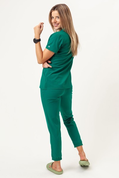 Women's Dickies EDS NXT Mid Rise scrub jogger trousers hunter green-8