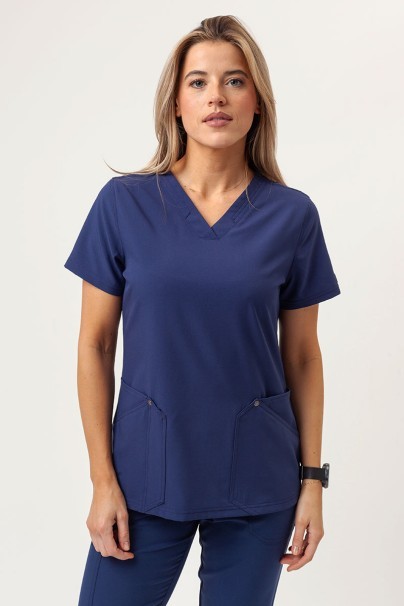 Women's Dickies EDS NXT scrubs set (V-neck top, Jogger trousers) navy-2