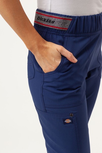 Women's Dickies EDS NXT scrubs set (V-neck top, Jogger trousers) navy-7