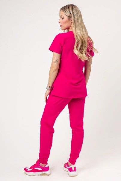 Women’s Uniforms World 309TS™ Valiant scrubs set raspberry-2