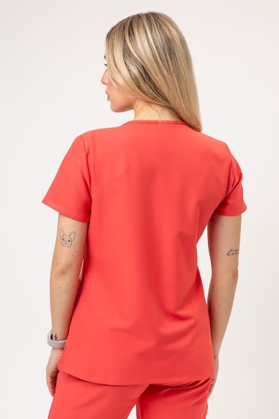 Women's Cherokee Ultra scrubs set (V-neck top, Jogger trousers) coral-4