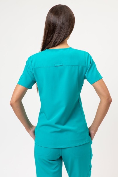 Women’s Uniforms World 518GTK™ (Lucy top, Alivia trousers) scrubs set teal blue-5