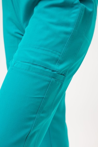 Women’s Uniforms World 518GTK™ (Lucy top, Alivia trousers) scrubs set teal blue-14
