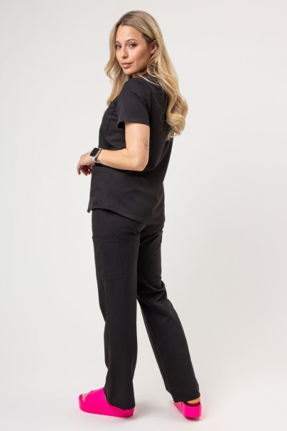 Women's Cherokee Ultra Cargo scrub trousers black-5