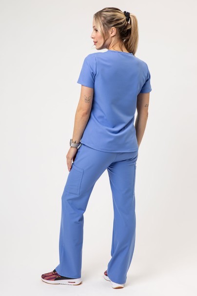 Women's Cherokee Ultra Cargo scrub trousers ceil blue-2