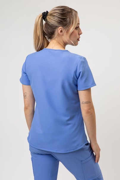 Women's Cherokee Ultra scrubs set (3-pocket top, Cargo trousers) ceil blue-4