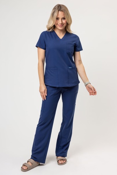 Women's Cherokee Ultra Cargo scrub trousers navy-6