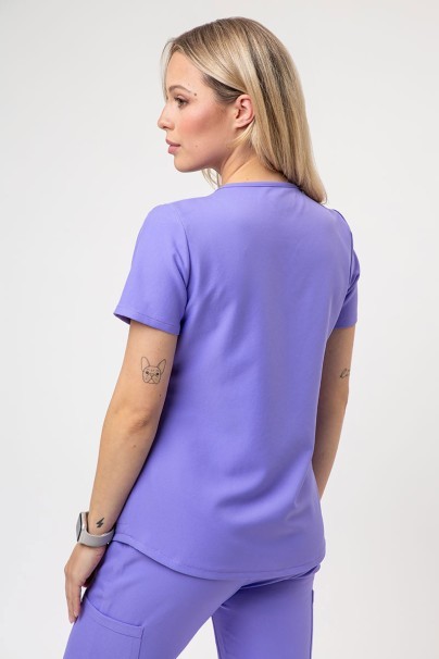 Women's Cherokee Ultra scrubs set (3-pocket top, Cargo trousers) lavender-4