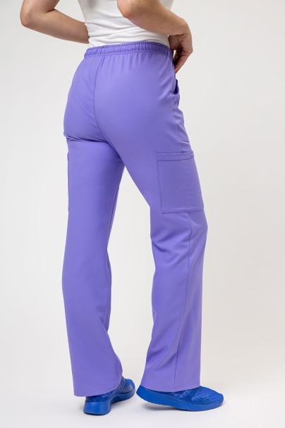 Women's Cherokee Ultra scrubs set (3-pocket top, Cargo trousers) lavender-6
