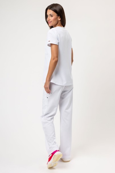 Women's Dickies EDS NXT Wide Leg scrub trousers white-4