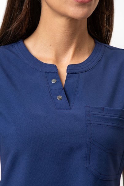 Women's Dickies EDS NXT scrubs set (Round Neck top, Wide Leg trousers) navy-4