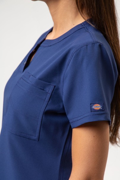 Women's Dickies EDS NXT scrubs set (Round Neck top, Wide Leg trousers) navy-5