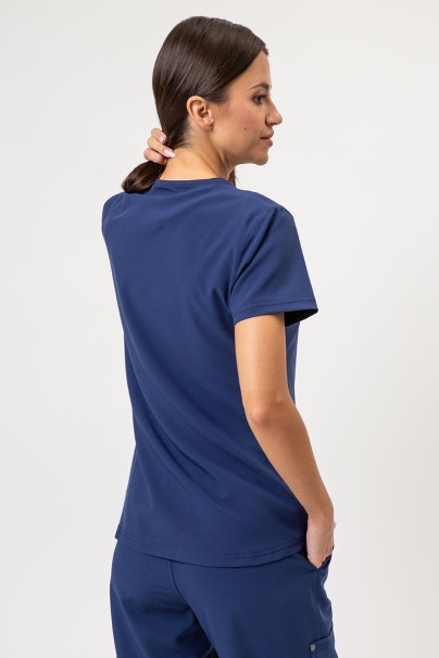 Women's Dickies EDS NXT scrubs set (Round Neck top, Wide Leg trousers) navy-3
