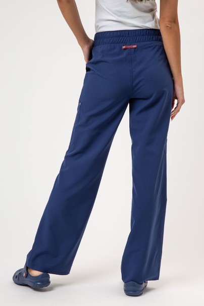 Women's Dickies EDS NXT scrubs set (Round Neck top, Wide Leg trousers) navy-7