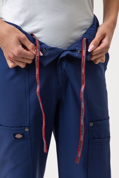 Women's Dickies EDS NXT scrubs set (Round Neck top, Wide Leg trousers) navy-10