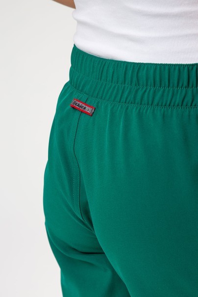 Women's Dickies EDS NXT scrubs set (Round Neck top, Wide Leg trousers) hunter green-6