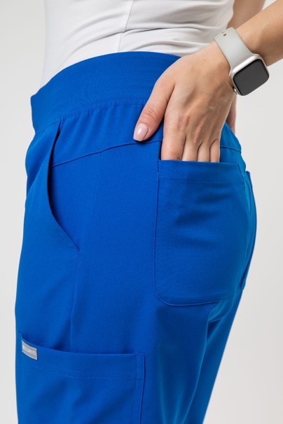 Women's Maevn Momentum scrubs set (Dolman top, Flare Leg trouser) royal blue-10