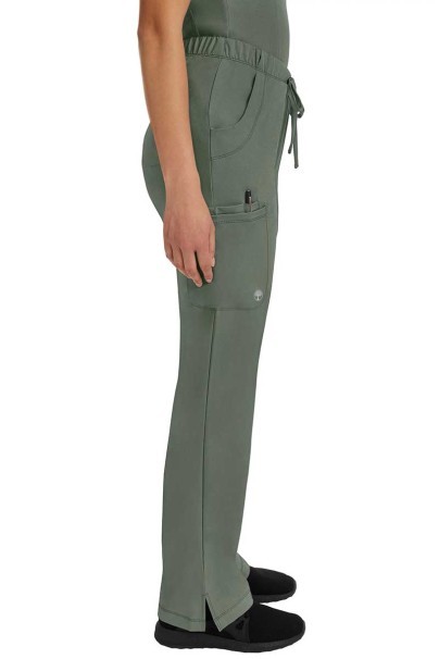 Women's Healing Hands scrubs set (Monica top, Rebecca trousers) olive-7