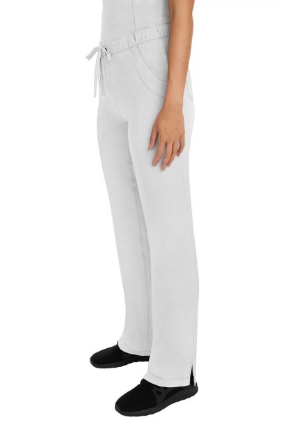Women's Healing Hands scrubs set (Monica top, Rebecca trousers) white-5