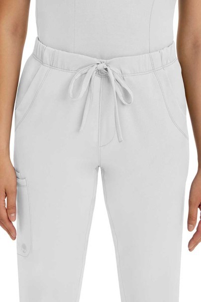Women's Healing Hands scrubs set (Monica top, Rebecca trousers) white-8