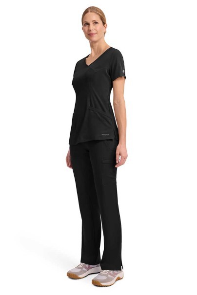 Women's Healing Hands Renee jogger scrub trousers black-5