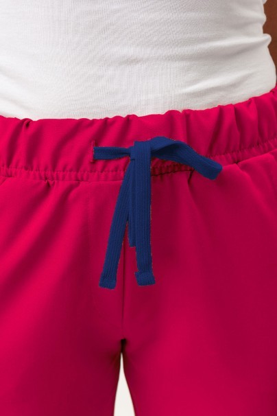 Women's Sunrise Uniforms Premium Pride scrub trousers raspberry-4