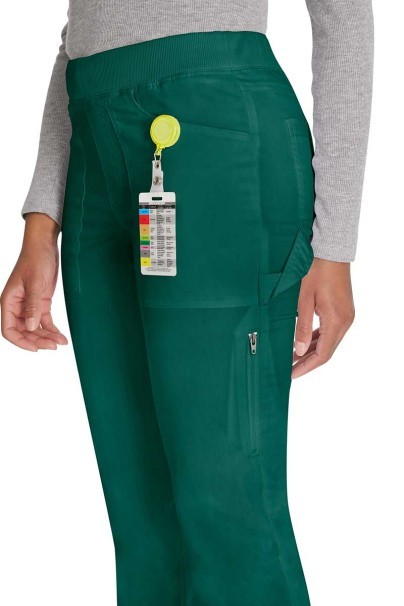 Women's Dickies Balance scrubs set (V-neck top, Mid Rise trousers) green-8