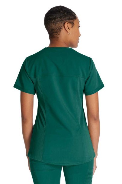 Women's Dickies Balance scrubs set (V-neck top, Mid Rise trousers) green-3