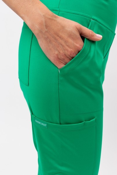 Women's Cherokee Achieve Jogger scrub trousers green-6