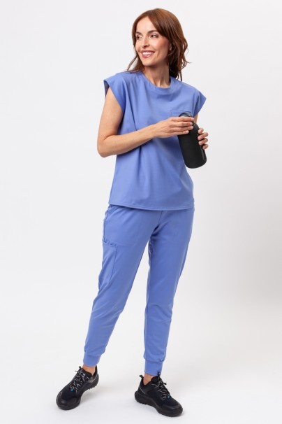 Women's Cherokee Achieve Jogger scrub trousers ceil blue-8