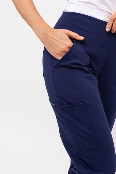 Women's Cherokee Achieve scrubs set navy-13