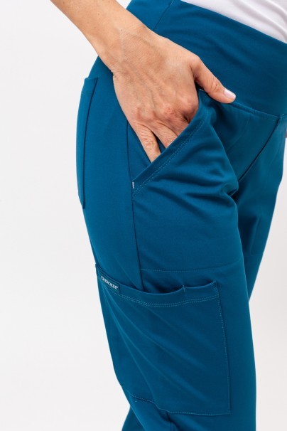 Women's Cherokee Achieve Jogger scrub trousers caribbean blue-4