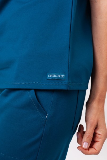 Women's Cherokee Achieve scrubs set caribbean blue-9