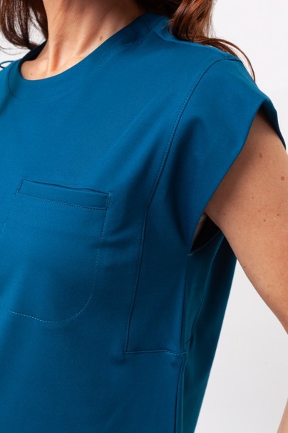 Women's Cherokee Achieve scrubs set caribbean blue-7