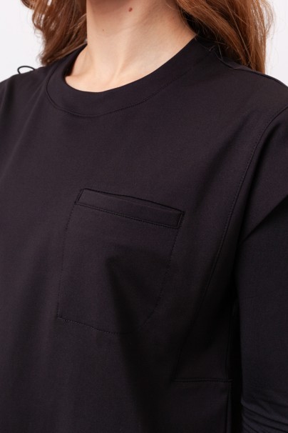 Women's Cherokee Achieve Crew Neck scrub top black-5