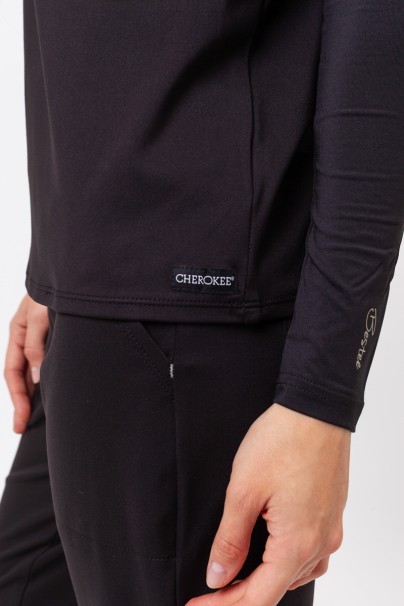 Women's Cherokee Achieve Crew Neck scrub top black-7