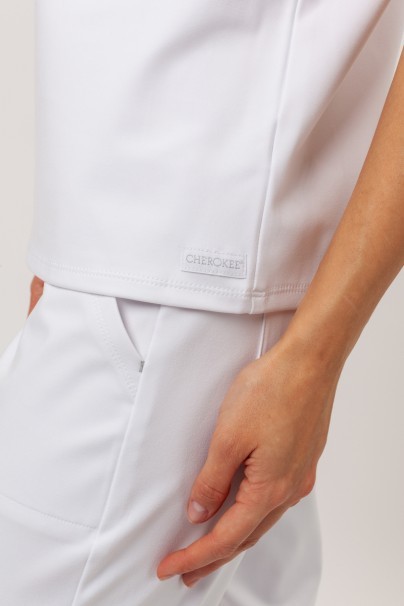 Women's Cherokee Achieve scrubs set white-6