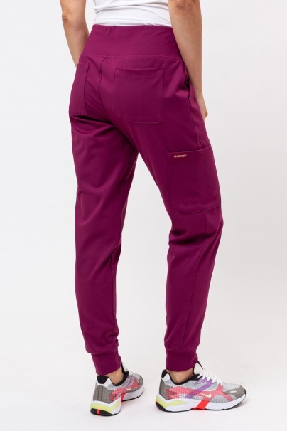 Women's Cherokee Achieve scrubs set wine-10