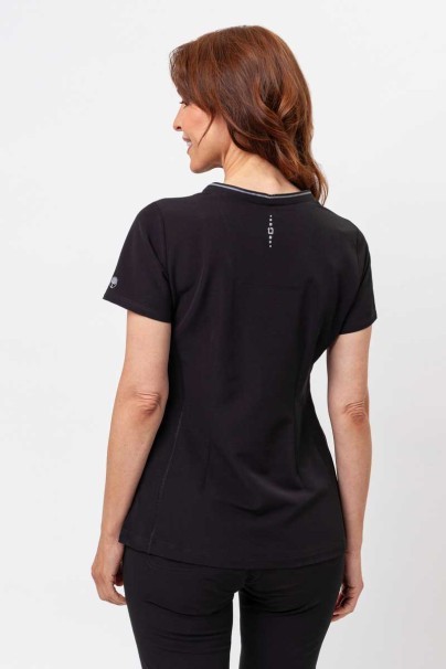 Women's Healing Hands Sonia scrub top black-3