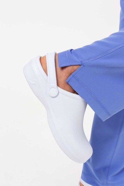 Women's Healing Hands scrubs set (Skyler top, Nisha trousers) ceil blue-17