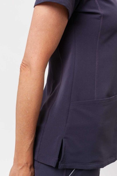 Women's Healing Hands scrubs set (Sonia top, Nisha trousers) pewter-9