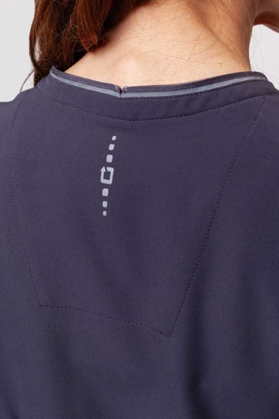 Women's Healing Hands scrubs set (Sonia top, Nisha trousers) pewter-5