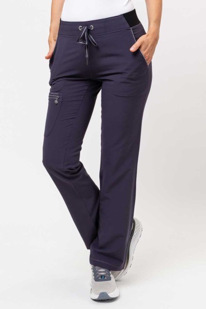 Women's Healing Hands scrubs set (Sonia top, Nisha trousers) pewter-10