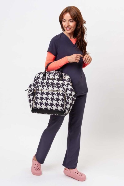 Women's Healing Hands Nisha scrub trousers pewter-9