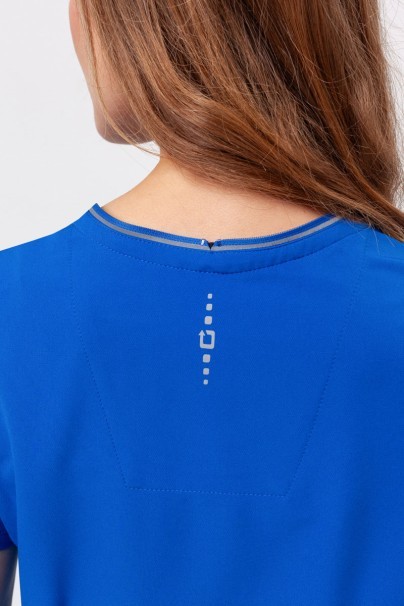 Women's Healing Hands Sonia scrub top royal blue-5