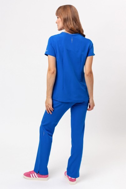 Women's Healing Hands scrubs set (Sonia top, Nisha trousers) royal blue-17