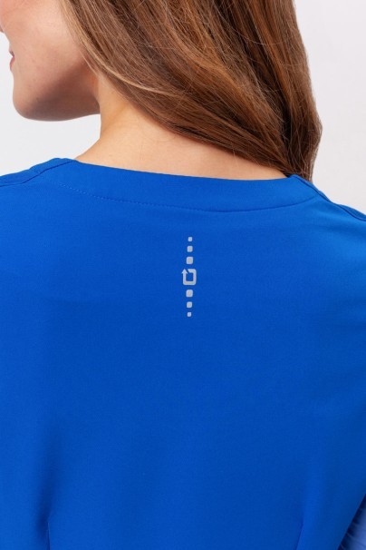 Women's Healing Hands Skyler scrub top royal blue-4