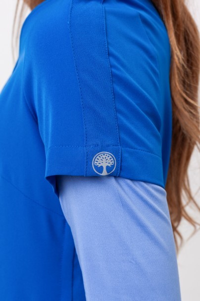 Women's Healing Hands scrubs set (Skyler top, Nisha trousers) royal blue-7