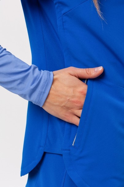 Women's Healing Hands scrubs set (Skyler top, Nisha trousers) royal blue-9