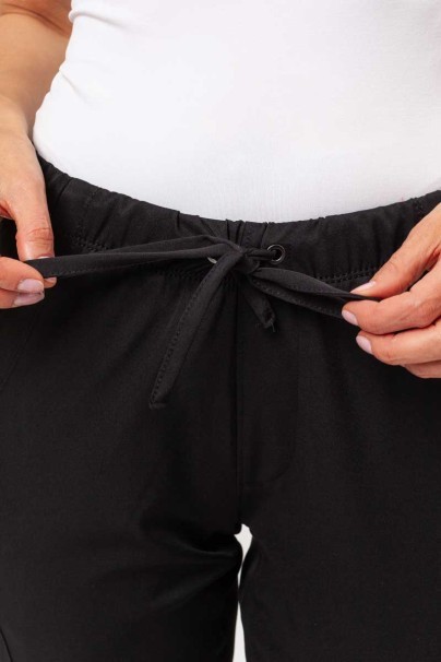 Women's Healing Hands scrubs set (Monica top, Rebecca trousers) black-11